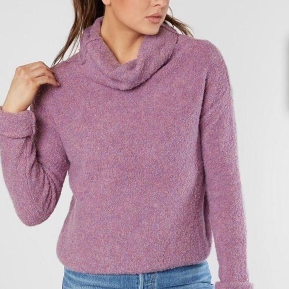 Free people stormy pullover cowl‎ neck cozy sweater